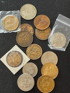 lot 39 image: Lot of Tokens