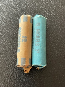 lot 47 image: Rolls of Nickels