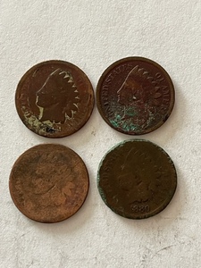 lot 58 image: Indian Head Cents