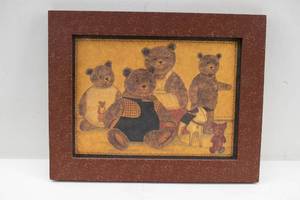 lot 340 image: 5 Vintage Hetherly Hale Signed Americana Nostalgia Prints