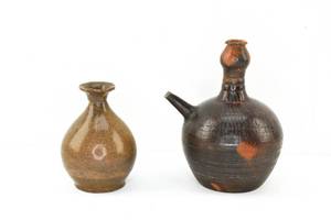 lot 59 image: Two Antique Southeast Asian Ceramics
