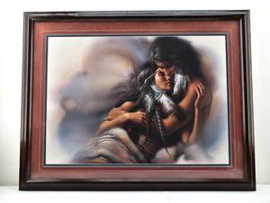 lot 124 image: Lee Bogle The Lovers Limited Edition Signed & Numbered Lithograph w COA