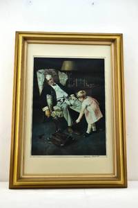 lot 123 image: Norman Rockwell Pals Limited Edition Signed and Numbered Print