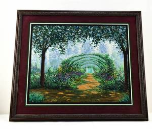 lot 116 image: James Scoppettone Monets Garden Limited Edition Serigraph w COA