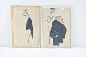 lot 207 image: Set of 2 Alfred J. Freuh Lithographs