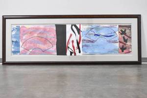 lot 370 image: Scott Sandell Abstract Print Signed and Numbered 979