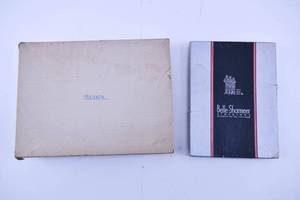 lot 378 image: Group of Two Sets Childrens Linens, Dresses, Shoes, Etc.