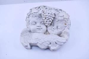 lot 379 image: Plaster Cherub Planter