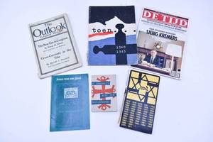 lot 382 image: Group of Miscellaneous Literature, Religious, Anne Frank, Holocaust literature