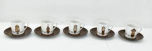 lot 390 image: Mitterteich Porzellan Espresso Cup Set