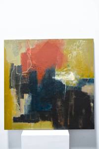 lot 289 image: Ken Stewart Signed Abstract Painting