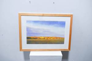 lot 23 image: Christopher Copeland Untitled Landscape Original Pastel on Paper