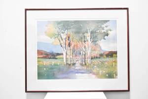 lot 291 image: Douglas Chun, First Light, 1989 Aquatint print