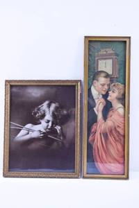 lot 327 image: 2 Vintage Prints from the Collection of Horst Rechelbacher