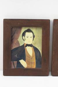 lot 342 image: Pair Jacquelyn Trone Vintage Signed & Numbered Prints of John Richardson Hunt & Eliza Ann Hunt