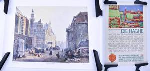 lot 355 image: Two Dutch Unframed Prints