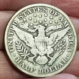 1908-O BARBER HALF DOLLAR
