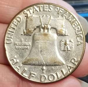 1952 US FRANKLIN HALF DOLLAR