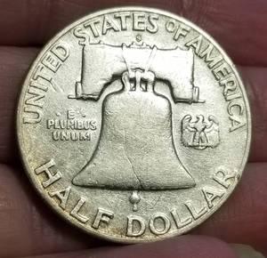 1952-S FRANKLIN HALF DOLLAR