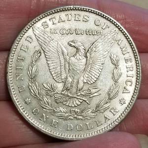 1896 US MORGAN SILVER DOLLAR