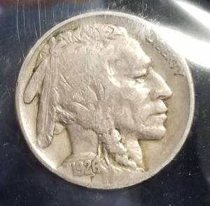 GROUP OF 5 US BUFFALO NICKELS 1926-1930