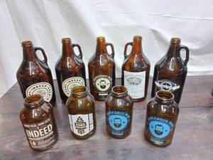 Empty Beer GrowlersCrowlers