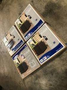 lot 1 image: Lot of 4 Suncast End Table with Storage not used