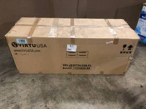 lot 16 image: Virtu Finley 54 in. W Vanity Cabinet Only in Plum open box review pictures