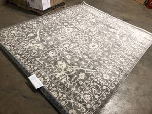 lot 35 image: Unique Loom New Classical Olympia Gray 10 0 x 13 0 Area Rug review pictures
