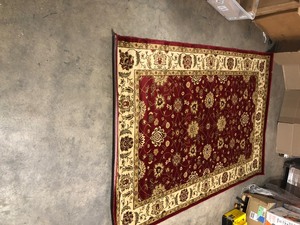 lot 33 image: Unique Loom Sialk Hill Washington Burgundy 8 0 x 10 0 Area Rug review pictures