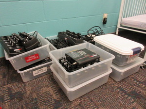 lot 302 image: JTECH COMMUNICATIONS EXTRA LARGE PAGING SYSTEM WITH AROUND 200 PAGERS