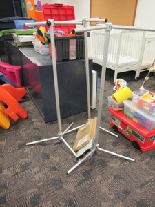 lot 303 image: SIGN FRAMES AND DISPLAY STANDS