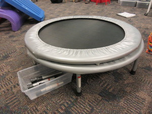 lot 305 image: STAMINA MINI FITNESS TRAMPOLINES