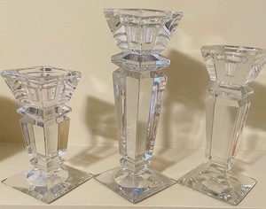 Trio of Beautiful Candle Holders