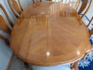 Beautiful Wood Dining Set