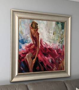 Large Framed Canvas Print