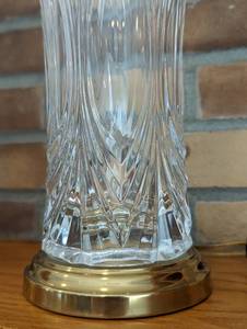 Pair of Crystal Table Lamps