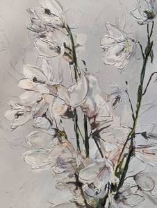 Framed Floral Canvas Painting