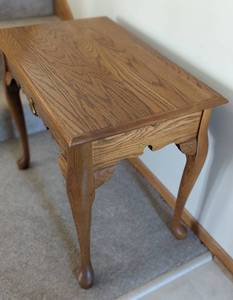 Oak Accent Table