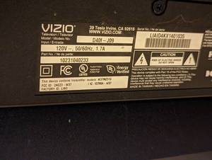 Vizio 40 Smart TV