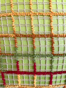 lot 81 image: Trio of Large Pier 1 Accent Pillows