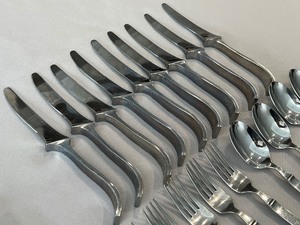 lot 74 image: Partial Set of Yamazaki Nordika Flatware