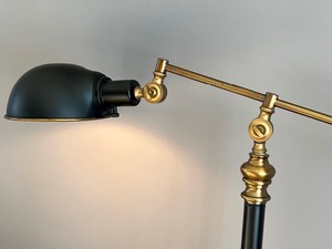 lot 68 image: Fun Industrial Style Floor Lamp