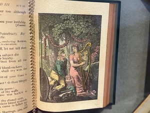 lot 60 image: Framed Antique Book