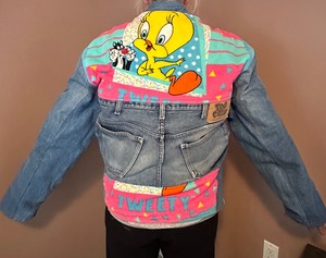 lot 56 image: Ladies Vintage Jacket by Too Cute Featuring Sylvester and Tweety Bird