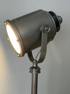lot 58 image: Restoration Hardware Spot Light Floor Lamp