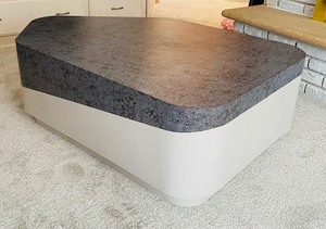 lot 29 image: Large Contemporary Custom Designed and Built Coffee Table