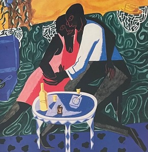 lot 184 image: Jacob Lawrence American Painter Framed Exhibition Poster from the High Museum of Art