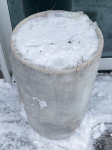 lot 229 image: Cool Cement Planter