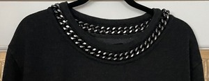 lot 248 image: Allsaints Sweater with Chained Neck Accent